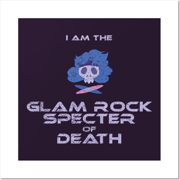 Glam Rock Specter of Death Wall Art by crookedrussiancam